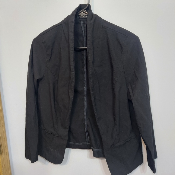 Maurices Tops - Maurices Black Textured blazer Jacket 1x plus